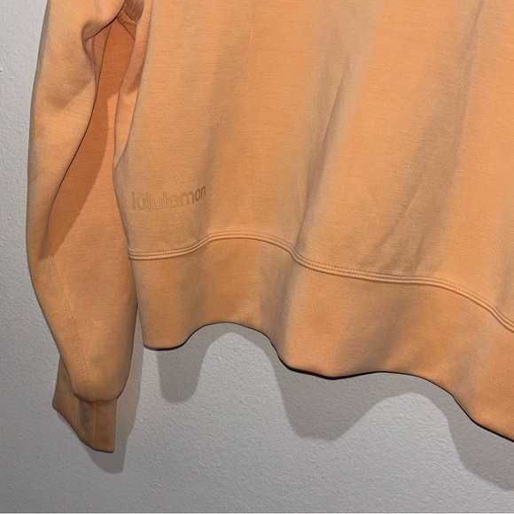 Lululemon Softstreme Perfectly Oversized Cropped Crew Sweatshirt Size 6 - Picture 5 of 5